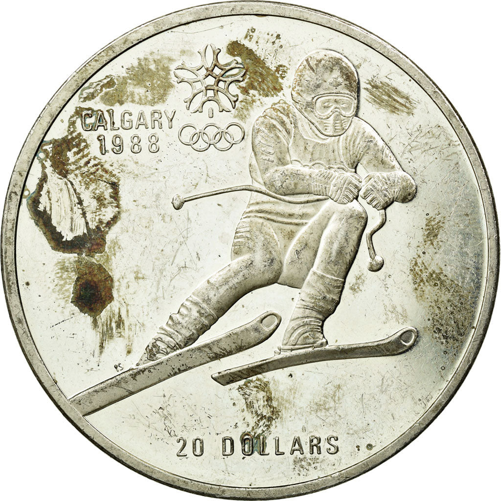 Coin, Canada, Elizabeth II, 20 Dollars, 1990, Royal Canadian Mint, Ottawa