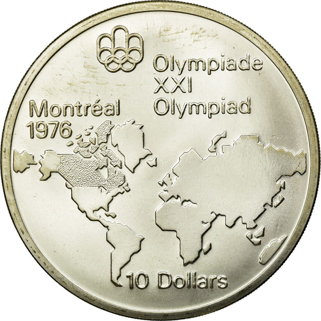 Coin, Canada, Elizabeth II, 10 Dollars, 1973, Royal Canadian Mint, Ottawa