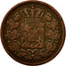 Coin, German States, BAVARIA, Ludwig II, 2 Pfennig, 1865, EF(40-45), Copper