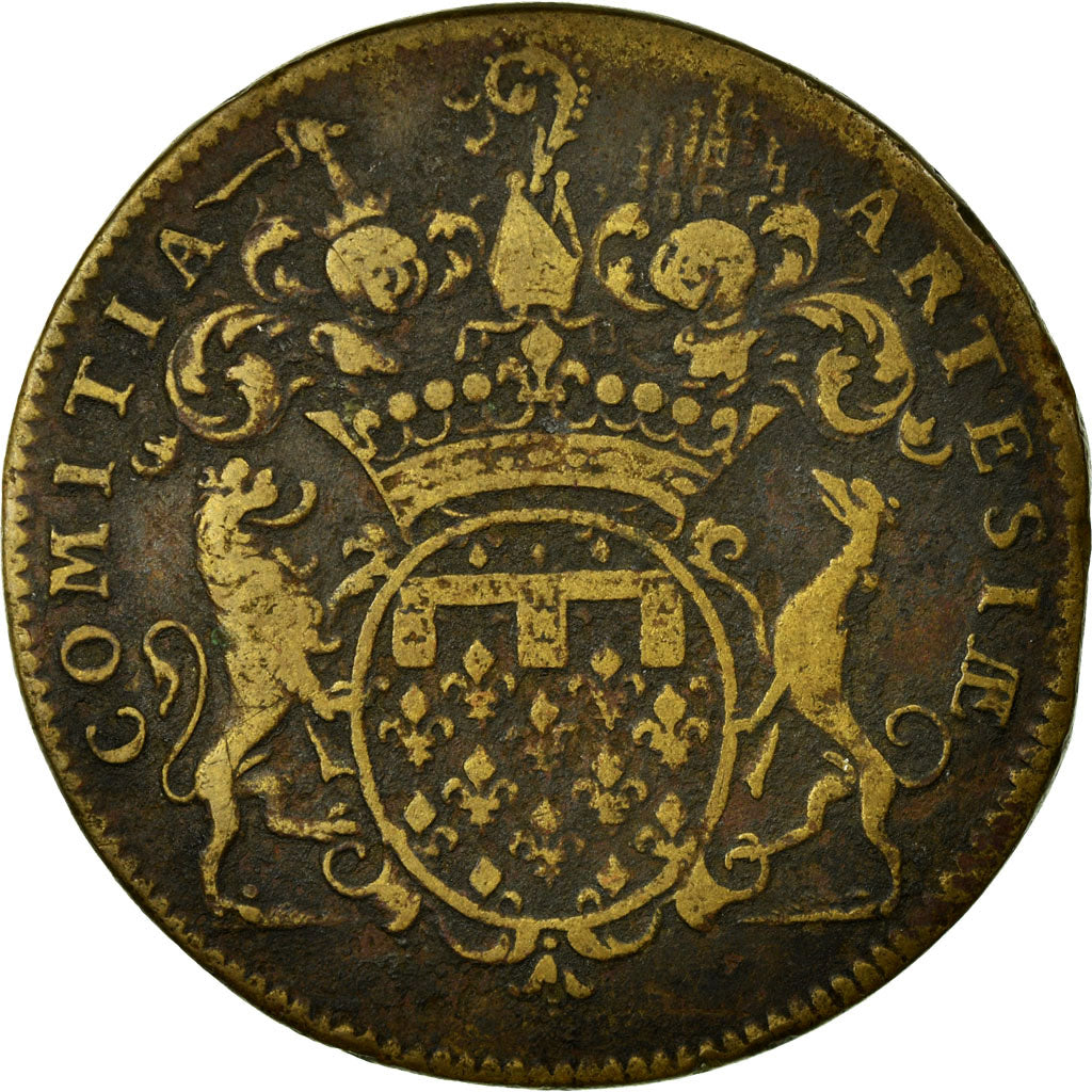 France, Token, Royal, VF(30-35), Brass