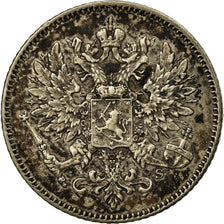 Coin, Finland, Nicholas II, 25 Penniä, 1913, VF(30-35), Silver, KM:6.2