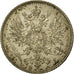 Coin, Finland, Nicholas II, 25 Penniä, 1916, VF(30-35), Silver, KM:6.2