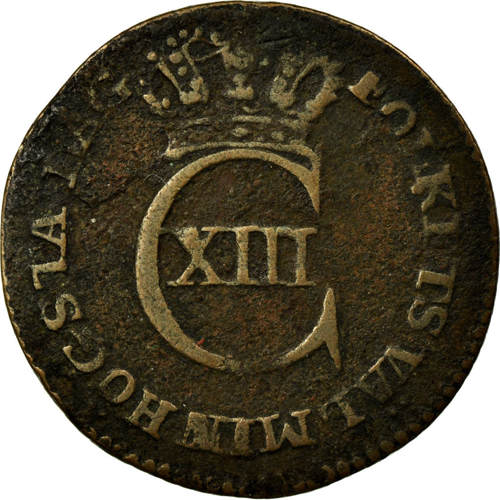 Coin, Sweden, Carl XIII, 1/12 Skilling, 1812, VF(30-35), Copper, KM:584