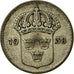 Monnaie, Suède, Gustaf V, 10 Öre, 1938, TB, Argent, KM:780