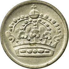 Moneda, Suecia, Gustaf VI, 10 Öre, 1958, EBC, Plata, KM:823
