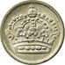 Moneda, Suecia, Gustaf VI, 10 Öre, 1958, EBC, Plata, KM:823