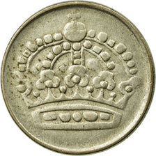 Coin, Sweden, Gustaf VI, 25 Öre, 1960, EF(40-45), Silver, KM:824