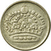 Coin, Sweden, Gustaf VI, 25 Öre, 1960, EF(40-45), Silver, KM:824