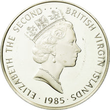Moneta, ISOLE VERGINI BRITANNICHE, Elizabeth II, 20 Dollars, 1985, Franklin