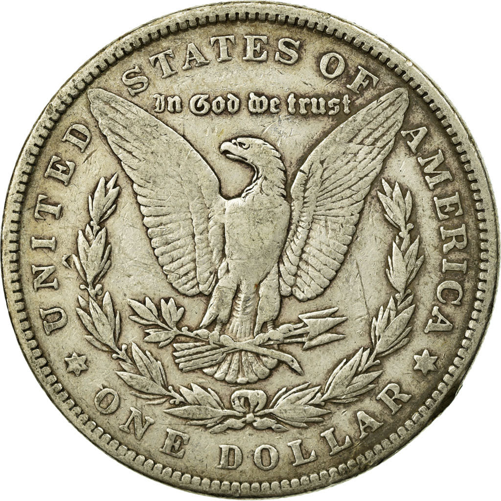 Coin, United States, Morgan Dollar, Dollar, 1886, U.S. Mint, Philadelphia