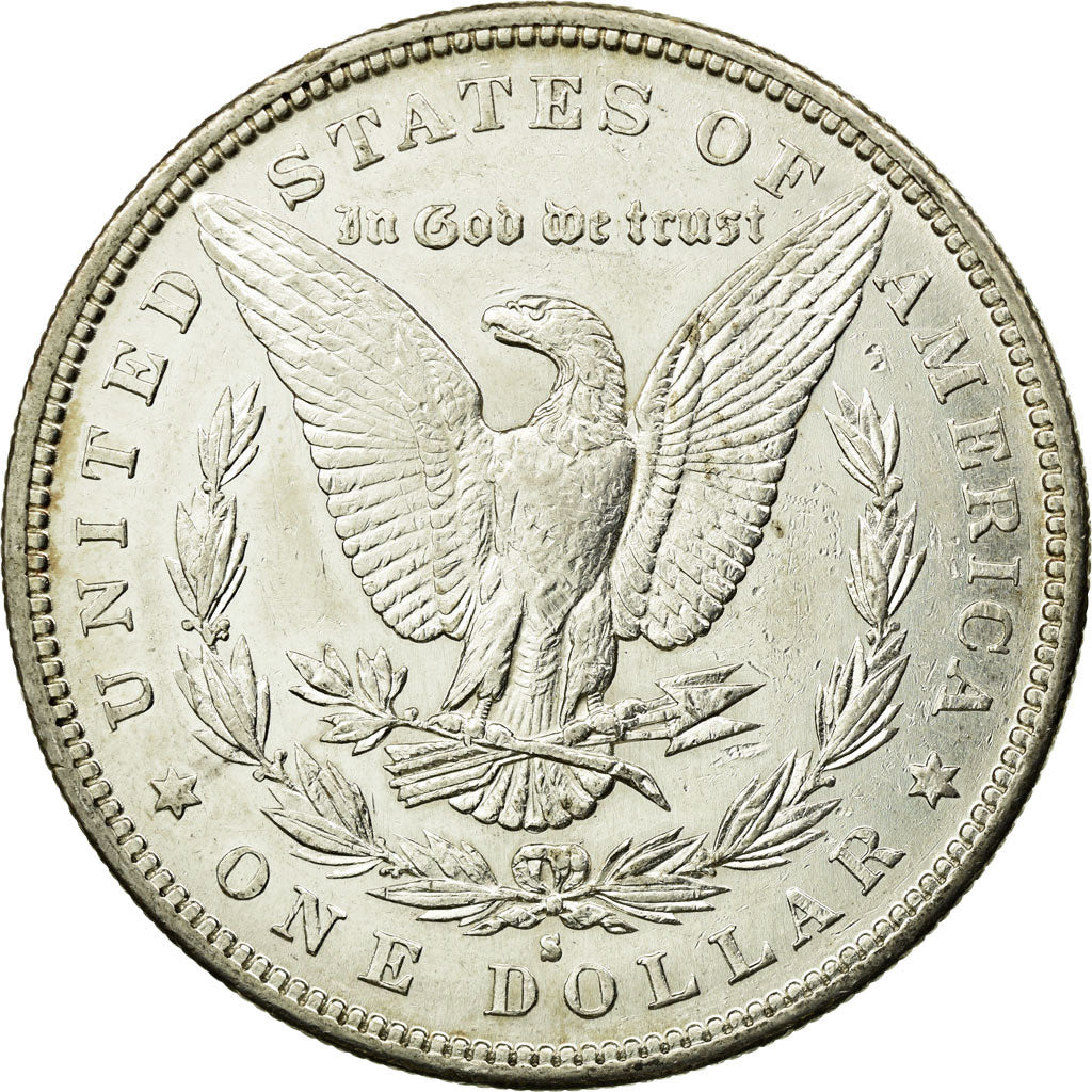 Coin, United States, Morgan Dollar, Dollar, 1882, U.S. Mint, San Francisco
