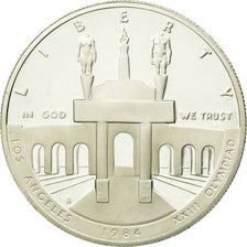 Coin, United States, Dollar, 1984, U.S. Mint, San Francisco, MS(60-62), Silver