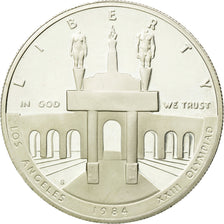 Monnaie, États-Unis, Dollar, 1984, U.S. Mint, San Francisco, SUP+, Argent