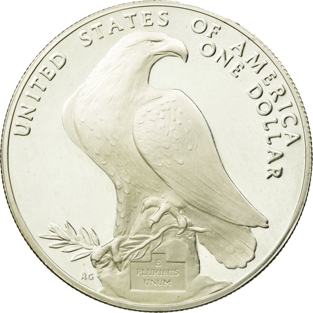 Coin, United States, Dollar, 1984, U.S. Mint, San Francisco, MS(60-62), Silver