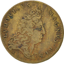 France, Royal, Token, AU(50-53), Brass, 26, Feuardent #12913, 4.60