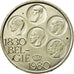 Coin, Belgium, 500 Francs, 500 Frank, 1980, Brussels, EF(40-45), Silver Clad