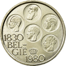 Coin, Belgium, 500 Francs, 500 Frank, 1980, Brussels, EF(40-45), Silver Clad