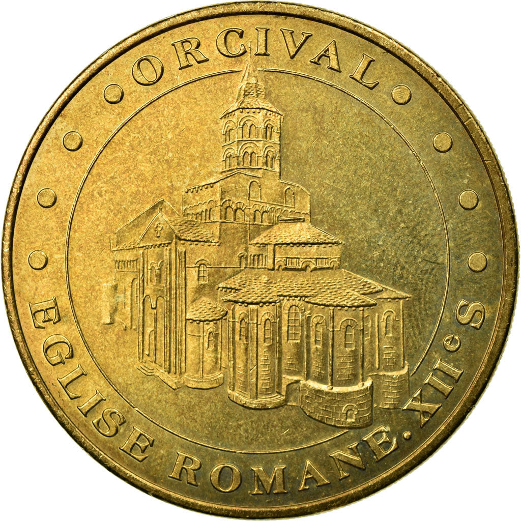 Francia, Token, Orcines - Eglise romane, 2004, MDP, BB, Rame-nichel-alluminio