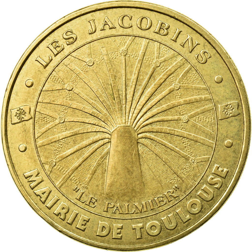 Francia, Token, 31/ Les Jacobins - Palmier - Toulouse, 2012, MDP, BB
