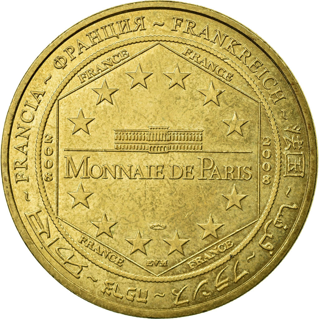 France, Token, Paris - Tour Eiffel n° 3 - les 5 monuments, 2008, MDP