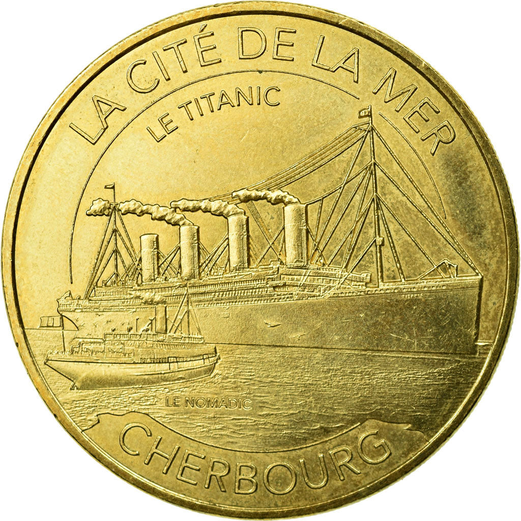 France, Token, 50/ Cité de la Mer - Titanic - Cherbourg, 2016, MDP, AU(55-58)