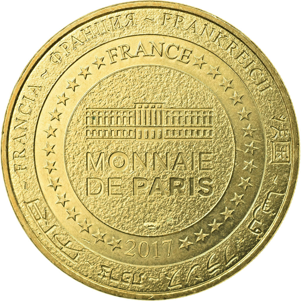 France, Token, 12/ Viaduc de Millau, 2017, MDP, AU(55-58), Cupro-nickel