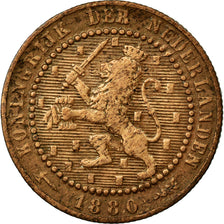 Coin, Netherlands, William III, Cent, 1880, VF(20-25), Bronze, KM:107.1