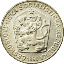 Coin, Czechoslovakia, 10 Korun, 1966, EF(40-45), Silver, KM:61