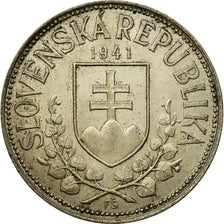 Coin, Slovakia, 20 Korun, 1941, EF(40-45), Silver, KM:7.1