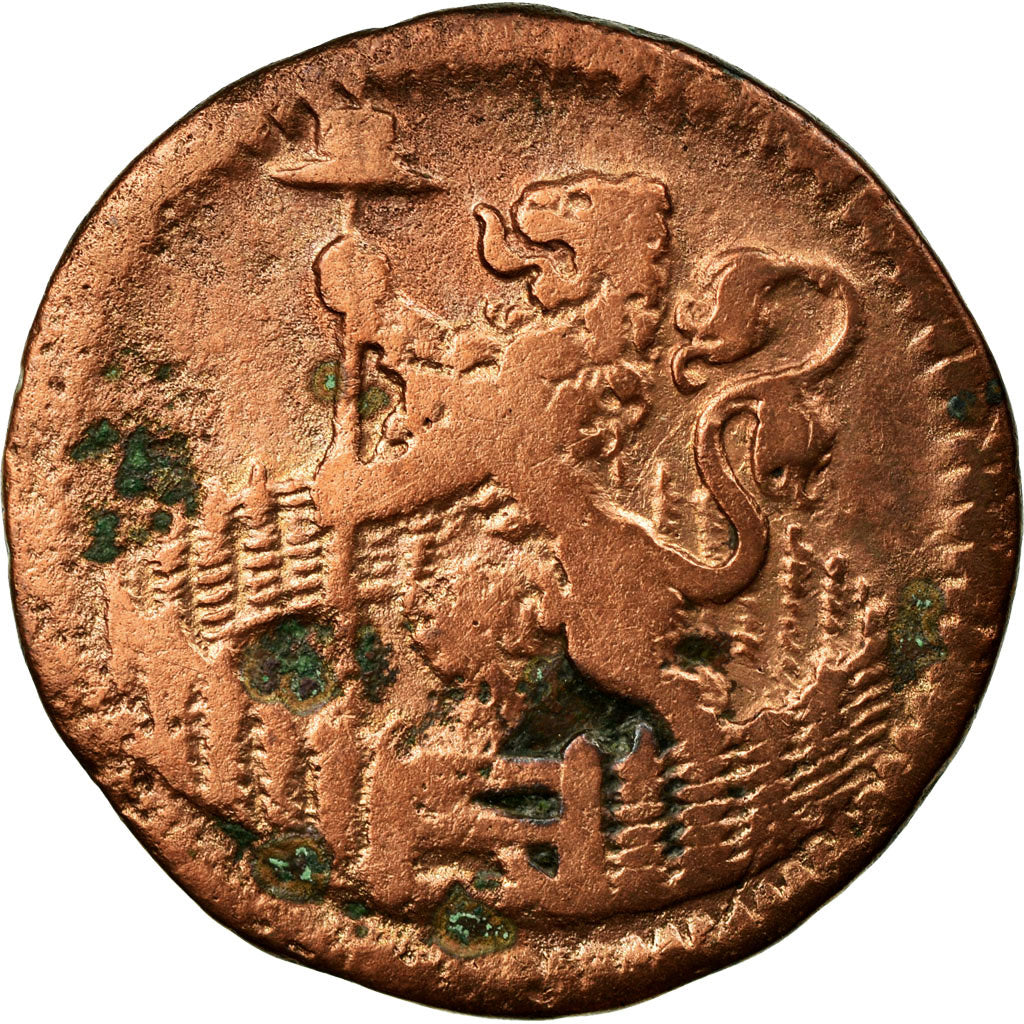 Munten, Nederland, HOLLAND, Duit, 1702, FR, Koper, KM:80