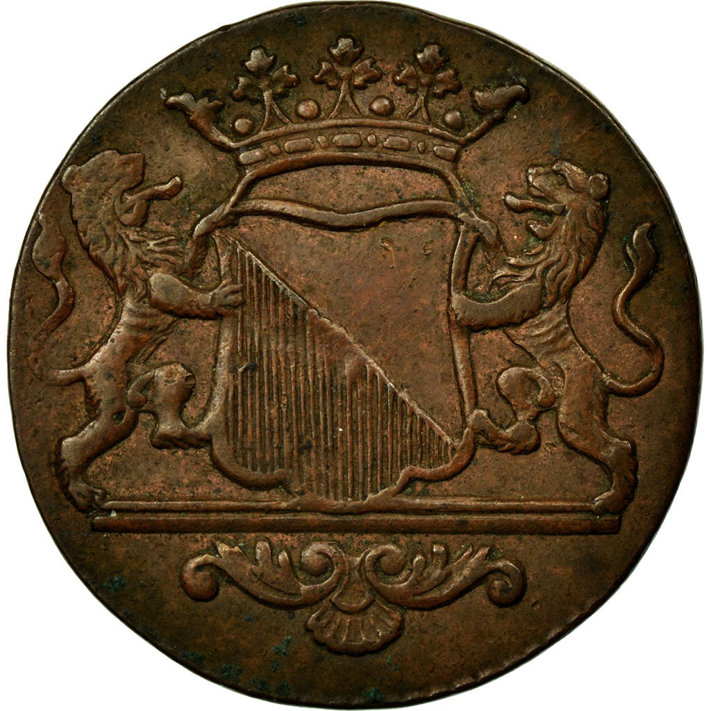 Coin, Netherlands, UTRECHT, Duit, 1785, EF(40-45), Copper, KM:91