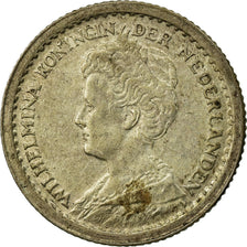 Coin, Netherlands, Wilhelmina I, 10 Cents, 1918, VF(30-35), Silver, KM:145