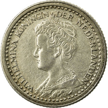 Coin, Netherlands, Wilhelmina I, 10 Cents, 1919, AU(55-58), Silver, KM:145