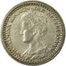 Coin, Netherlands, Wilhelmina I, 10 Cents, 1919, AU(55-58), Silver, KM:145