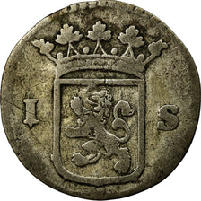 Coin, Netherlands, HOLLAND, Stuiver, Weapon, 1727, VF(20-25), Silver, KM:85