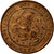 Moneta, Holandia, William III, Cent, 1881, EF(40-45), Bronze, KM:107.1