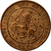 Munten, Nederland, William III, Cent, 1881, ZF, Bronze, KM:107.1