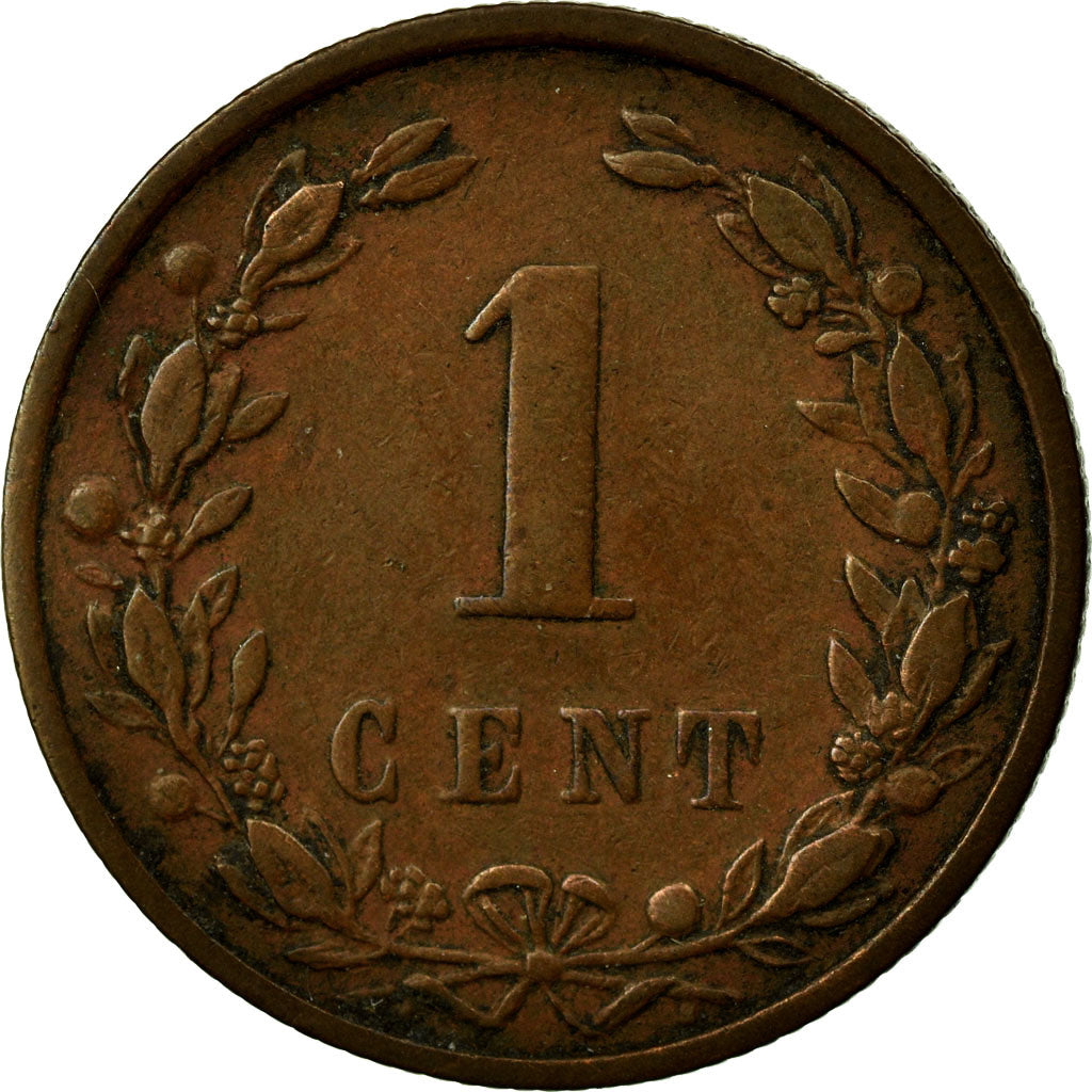 Moneta, Paesi Bassi, Wilhelmina I, Cent, 1900, MB+, Bronzo, KM:107.2