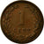Moneda, Países Bajos, Wilhelmina I, Cent, 1900, BC+, Bronce, KM:107.2