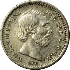 Coin, Netherlands, William III, 5 Cents, 1859, EF(40-45), Silver, KM:91