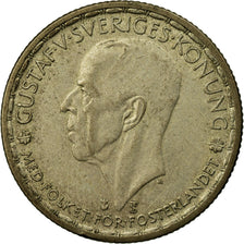 Coin, Sweden, Gustaf V, Krona, 1947, VF(20-25), Silver, KM:814