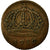 Coin, Sweden, Carl XII, Daler, 1715, EF(40-45), Copper, KM:352