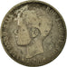 Moneta, Hiszpania, Alfonso XIII, Peseta, 1896, Madrid, F(12-15), Srebro, KM:706