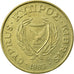 Coin, Cyprus, 20 Cents, 1983, EF(40-45), Nickel-brass, KM:57.1