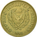 Coin, Cyprus, 10 Cents, 1983, VF(30-35), Nickel-brass, KM:56.1