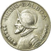 Coin, Panama, 1/2 Balboa, 1947, EF(40-45), Silver, KM:12.1