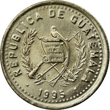Coin, Guatemala, 5 Centavos, 1995, AU(55-58), Copper-nickel, KM:276.5