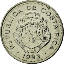Monnaie, Costa Rica, Colon, 1993, TTB, Stainless Steel, KM:210.2