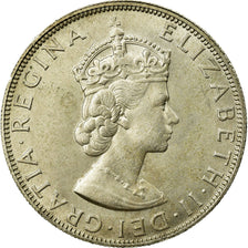 Coin, Bermuda, Elizabeth II, Crown, 1964, EF(40-45), Silver, KM:14