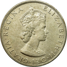 Coin, Bermuda, Elizabeth II, Crown, 1964, EF(40-45), Silver, KM:14